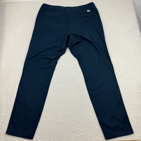 VUORI Ripstop Drawstring Pants Mens XXL Blue V412 Workout Active Lightweight Jog - Picture 4 of 9
